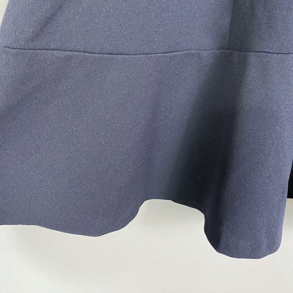 Love...Ady Ruffle Hem Fit and Flare Dress in Navy Size Medium - Picture 7 of 10